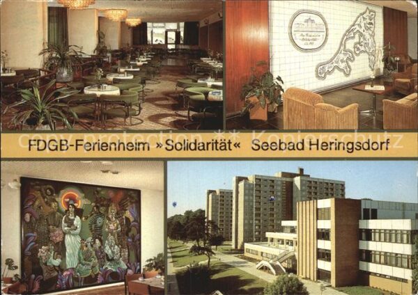 Heringsdorf Ostseebad Usedom FDGB Ferienheim Solidarität