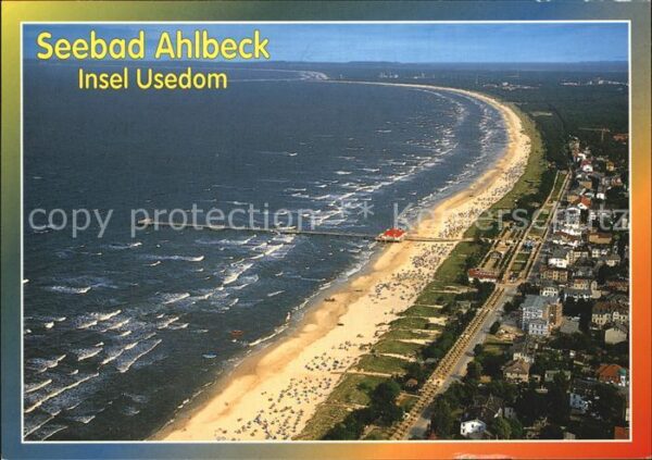 Ahlbeck Ostseebad Luftaufnahme