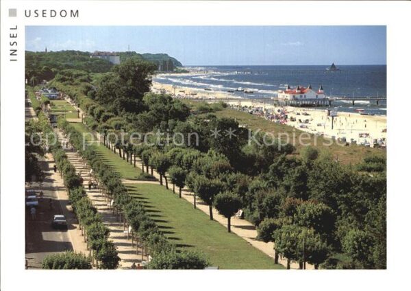 Ahlbeck Ostseebad Seebrücke Strandpromenade