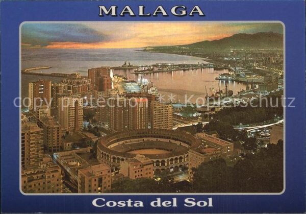 Malaga Andalucia Costa del Sol Luftbild