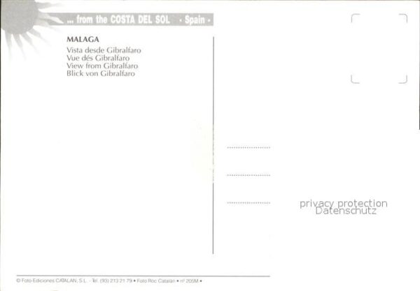 Malaga Andalucia Costa del Sol Luftbild – Bild 2