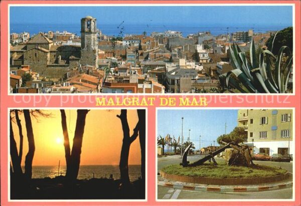 Malgrat de Mar Costa del Maresme Stadtansicht