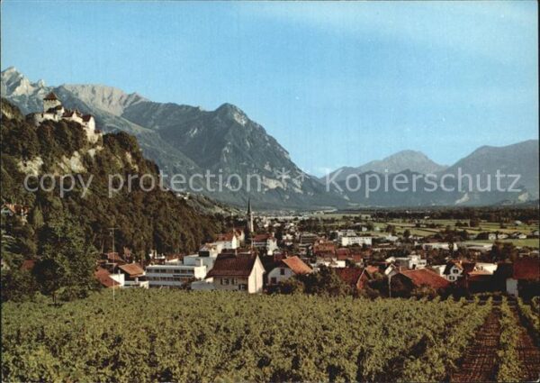 Vaduz Fürstentum Liechtenstein