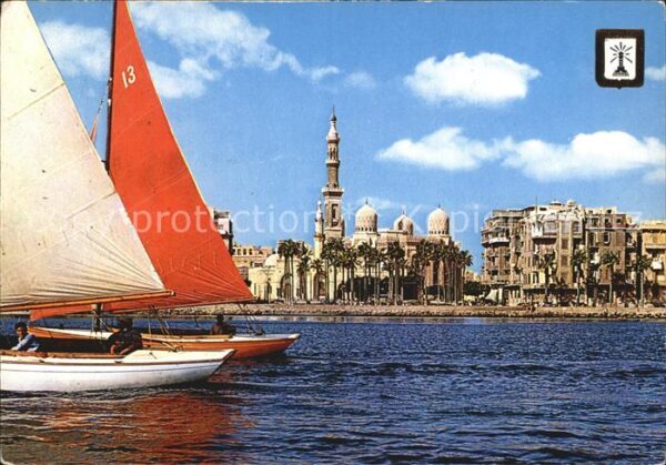 Alexandria Alexandrie Aegypten Abu el Abbas Moschee