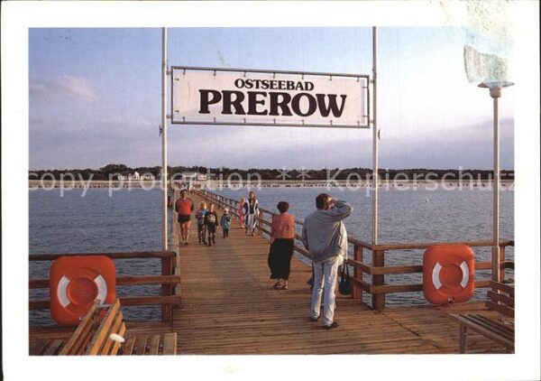 Prerow Ostseebad Seebrücke