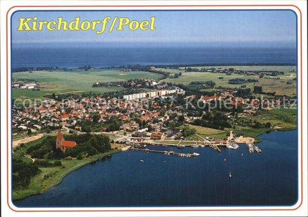 Poel Insel Kirchdorf Luftbild