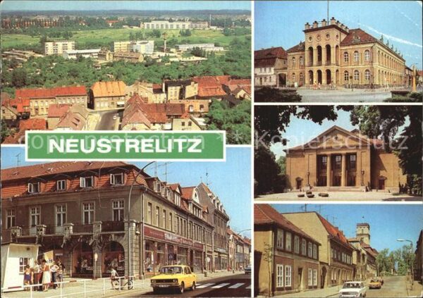 Neustrelitz Rathaus Friedrich Wolf Theater Gutenber