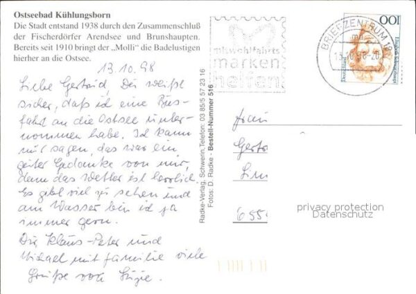Kuehlungsborn Ostseebad Strand Eisenbahn Molli – Bild 2