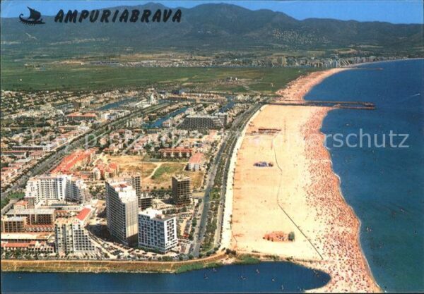 Ampuriabrava Luftaufnahme