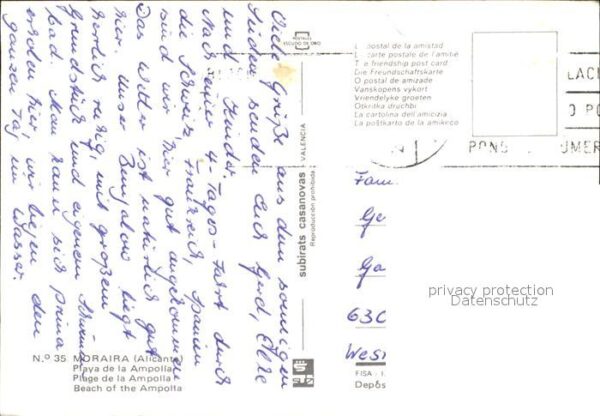 Moraira Playa Ampolla – Bild 2
