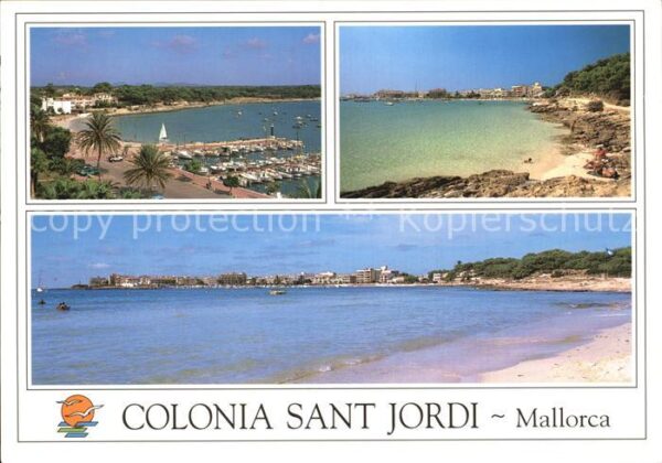 Sant Jordi Mallorca Strand Hafen Panorama