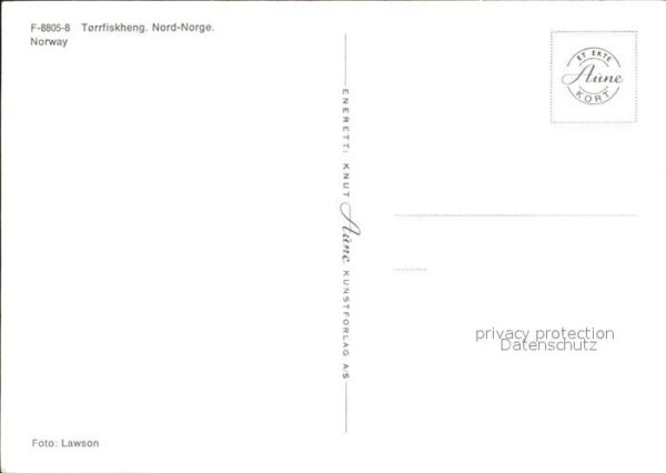 Norwegen Norge Torrfiskheng – Bild 2
