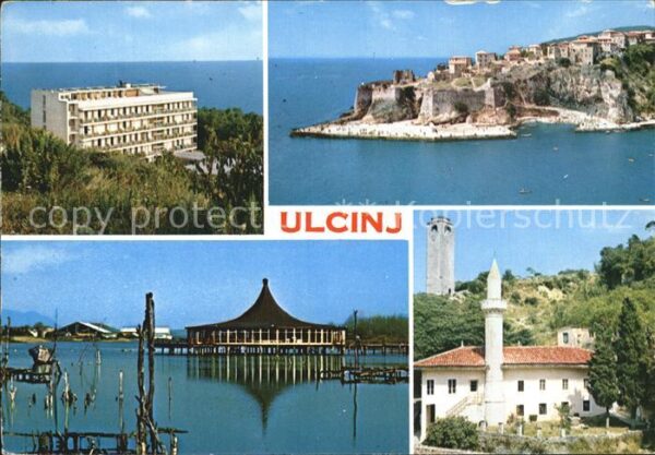 Ulcinj Kirche Stadtansichten