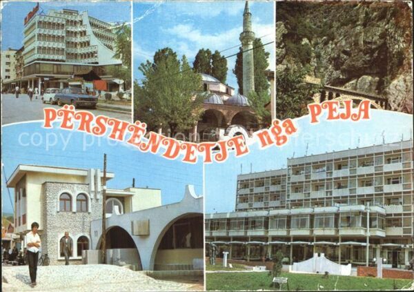 Peja Pec Stadtansicht