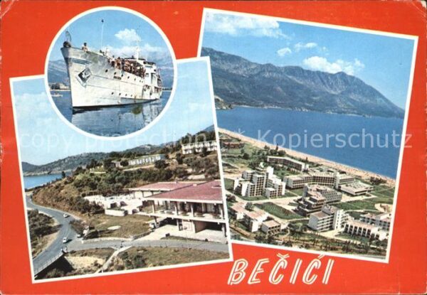 Becica Fährschiff Luftbild