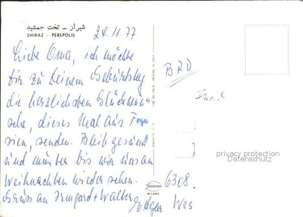 Shiraz Perspolis – Bild 2