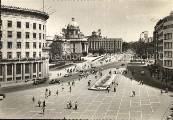 Beograd Belgrad Platz der Revolution