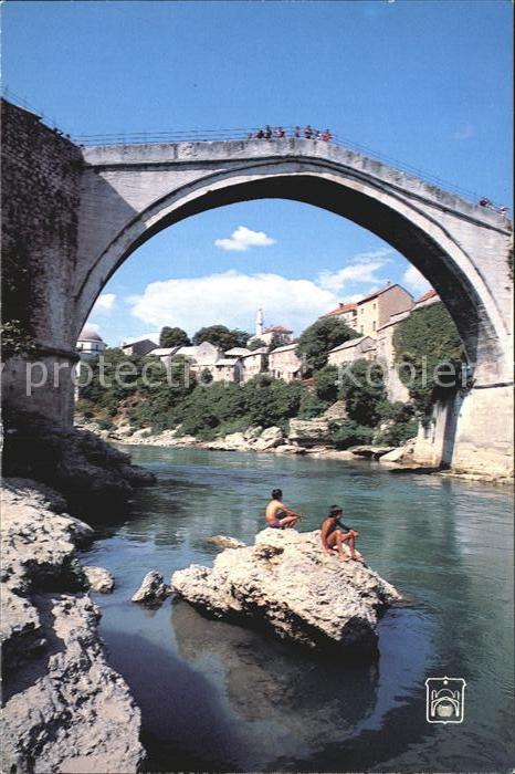 Mostar Moctap Brücke Panorama