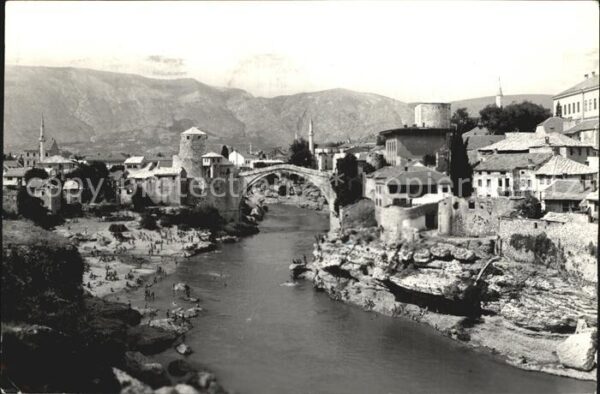 Mostar Moctap Stadtansicht