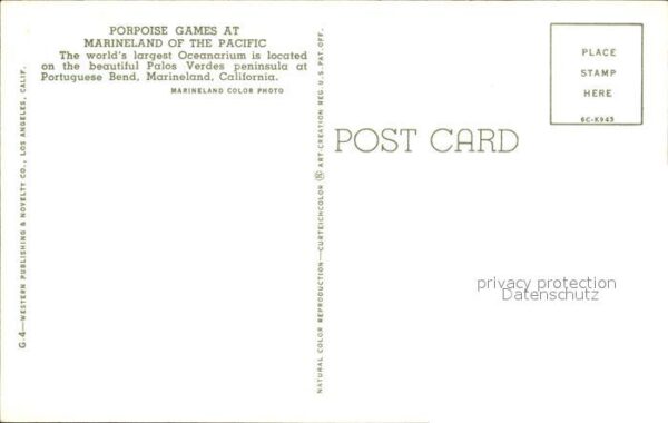Palos Verdes Peninsula Porpoise Games Marineland Pacific – Bild 2