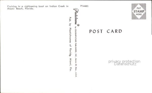 Miami Beach Gruising boot Indian Creek – Bild 2