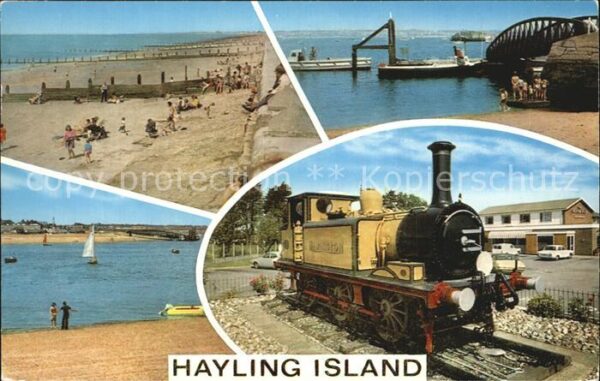 Hayling Island Eisenbahn Brücke