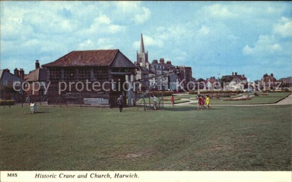 Harwich Essex Historic Crane Church