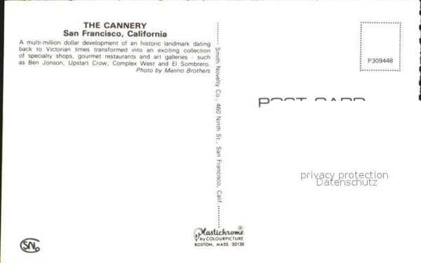 San Francisco California Cannery – Bild 2