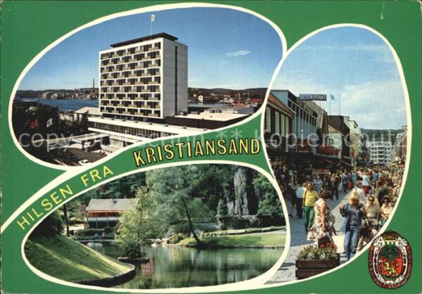 Kristiansand Hochhaus Strassenansicht
