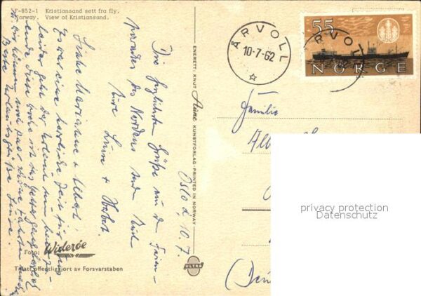 Kristiansand Fliegeraufnahme – Bild 2