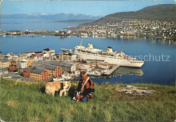 Hammerfest Dampfer Hund