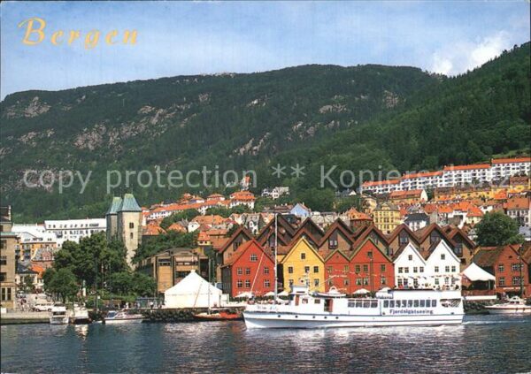 Bergen Norwegen Boot