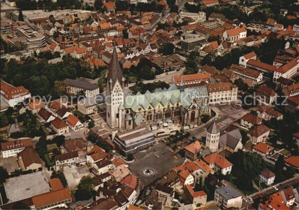 Paderborn Dom Fliegeraufnahme