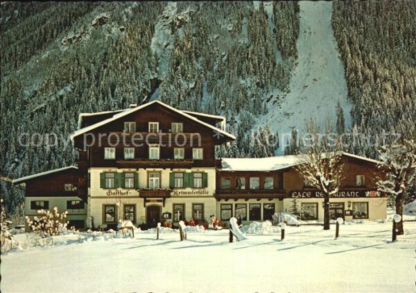 Krimml Gasthof Krimmlerfälle