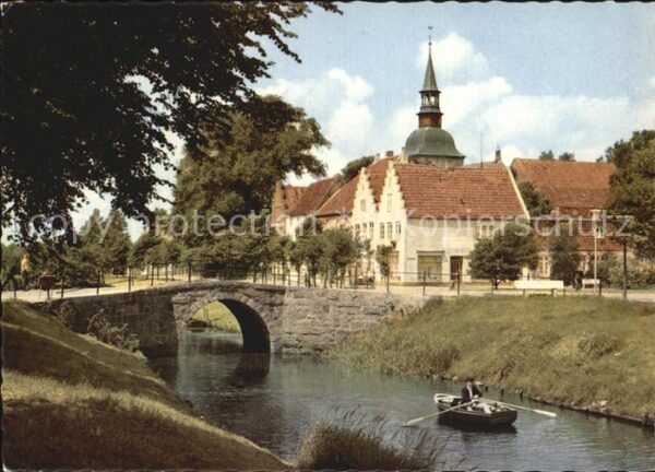 Friedrichstadt Eider Steinbrücke Giebelhäuser Lutherische Ki