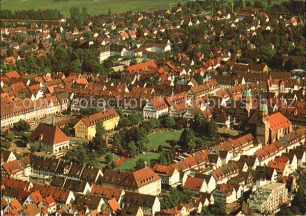 Freudenstadt Marktplatz Fliegeraufnahme
