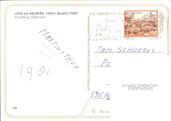 Lech Vorarlberg Gasthof Post – Bild 2