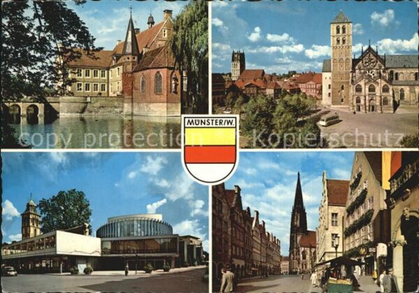 Muenster Westfalen Teilansichten