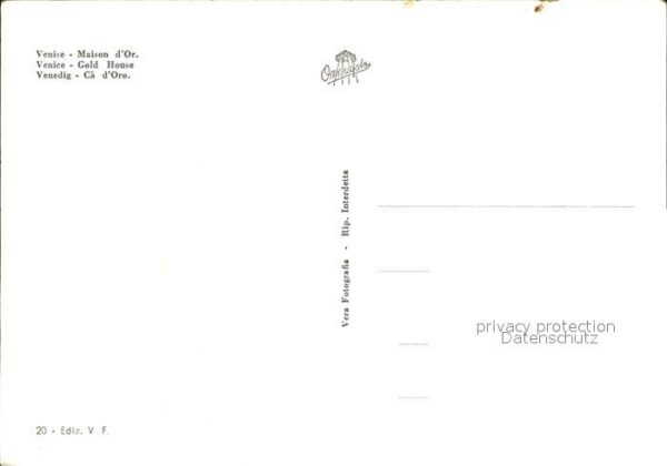 Venise Venezia Gold House – Bild 2