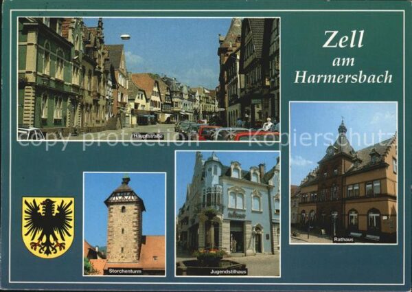 Zell Harmersbach Storchenturm Jugendstilhaus Hauptstrass