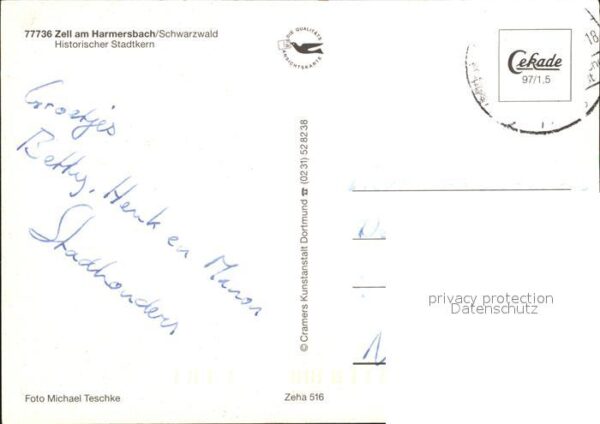 Zell Harmersbach Storchenturm Jugendstilhaus Hauptstrass – Bild 2