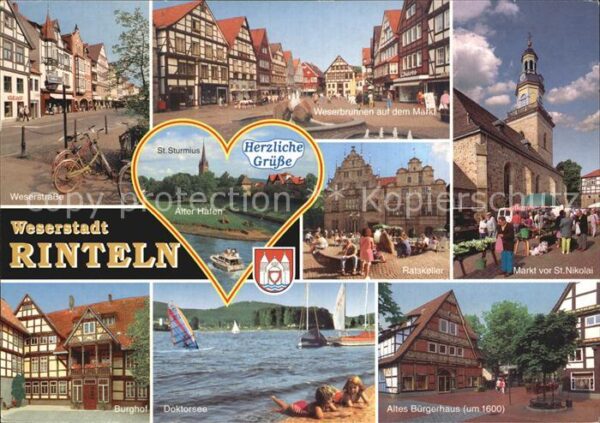 Rinteln Altes Bürgerhaus Ratskeller Markt St Ni