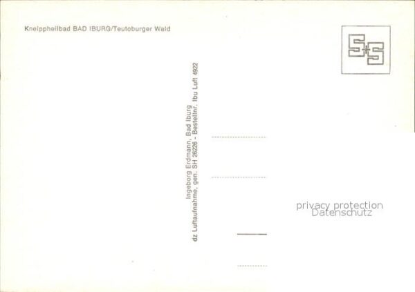 Bad Iburg Fliegeraufnahme – Bild 2