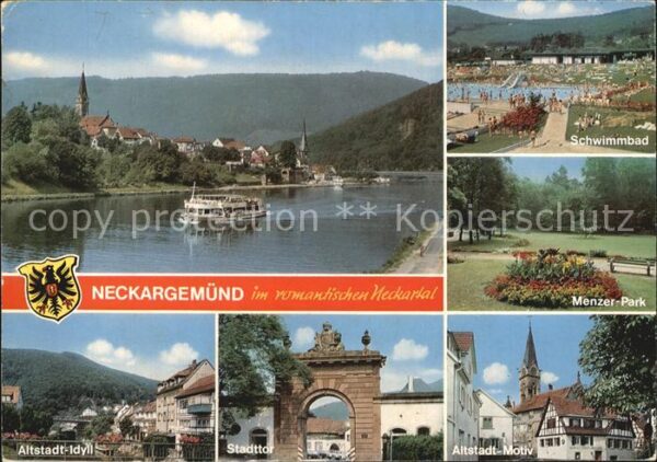 Neckargemuend Stadttor Menzer-Park Schwimmbad