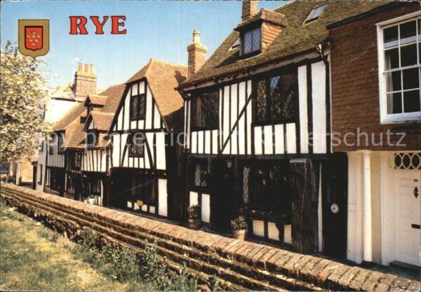 Rye East Sussex Fachwerkhäuser