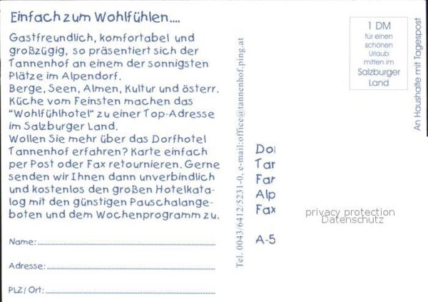 Sankt Johann Pongau Dorfhotel Tannenhof – Bild 2