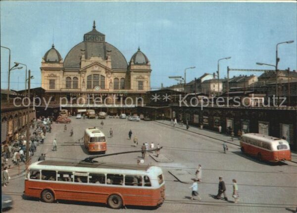 Plzen Pilsen Gottwaldbahnhof