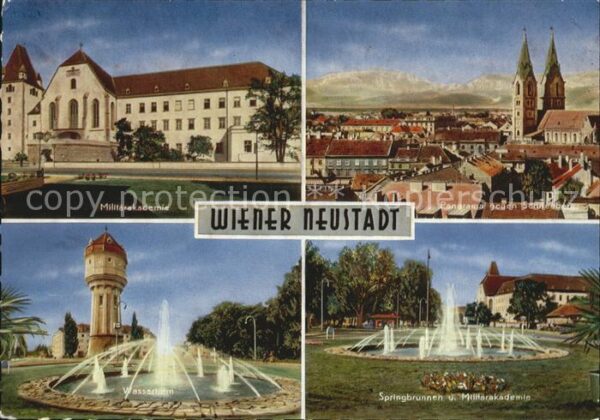Wiener Neustadt Militärakademie Brunnen