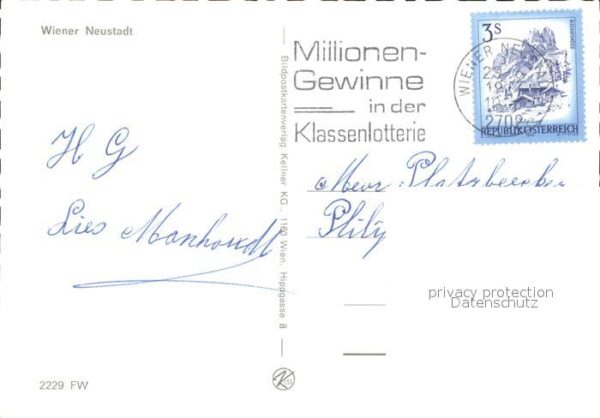 Wiener Neustadt Militärakademie Brunnen – Bild 2