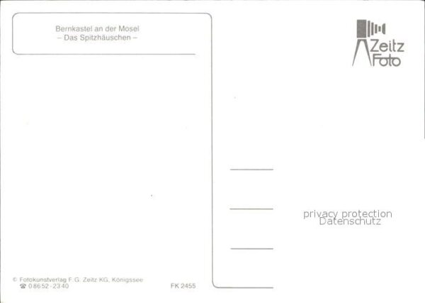Bernkastel-Kues Spitzhäuschen – Bild 2